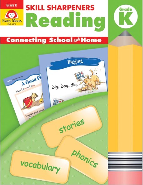 [Evan-Moor] Skill Sharpeners Reading K (Paperback)